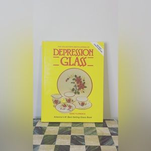 Depression glass collectors guide book
